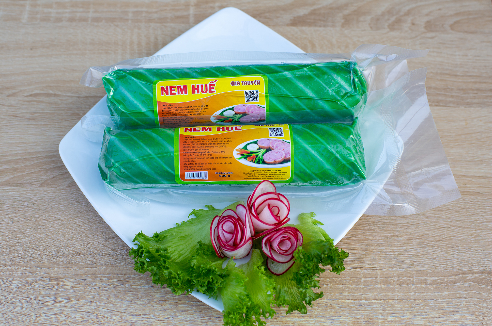 Nguyên liệu đầu vào nem huế gia truyền hấp dẫn sẽ thu hút khách đến quán ăn