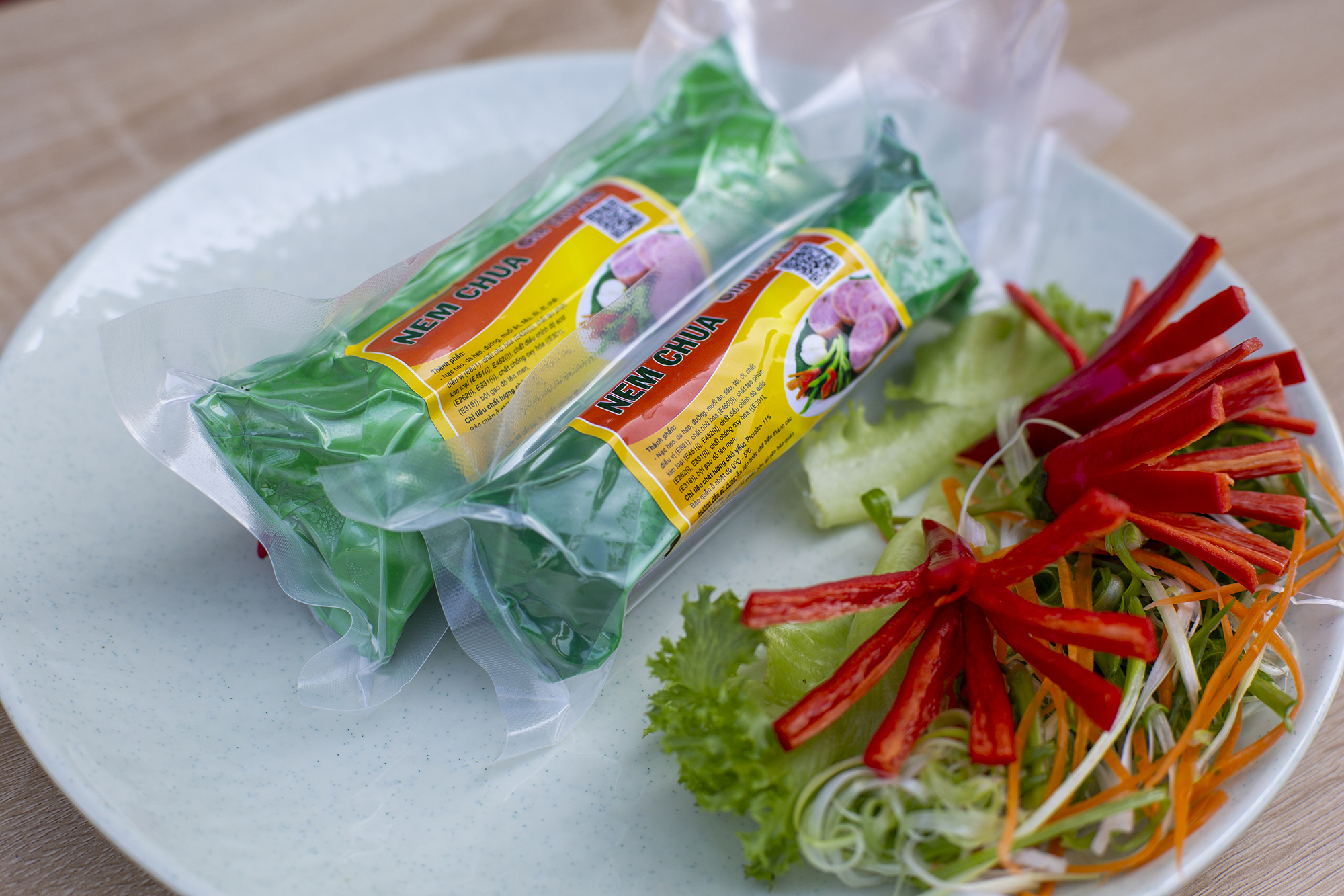 Nhận đóng gói nem chua 500g số lượng lớn